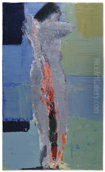 Nu Debout Oil Painting by Nicolas De Stael