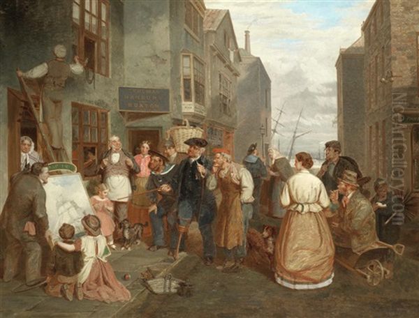 The Critics Oil Painting by James Stokeld