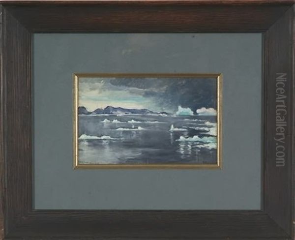 Littleton Island Oil Painting by Frank Wilbert Stokes