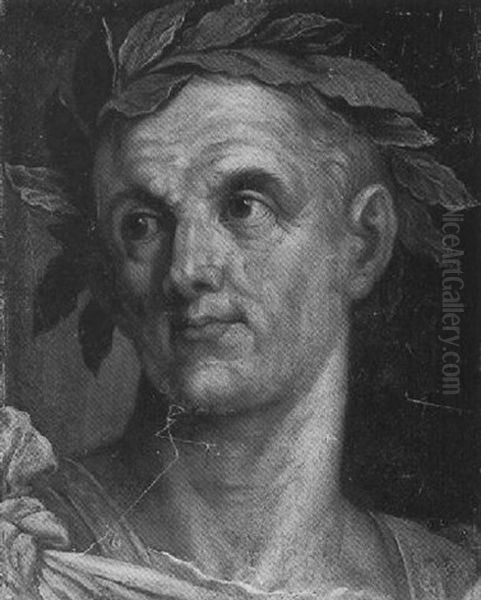 Cesar Oil Painting by Jan van der Straet (Stradanus)
