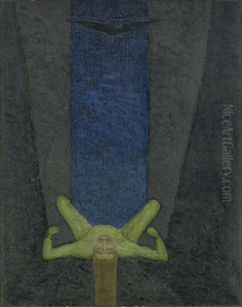 Job Oil Painting by Pelle Swedlund