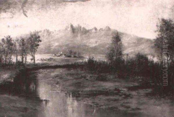 Colorado Landscape Oil Painting by Richard H. Tallant