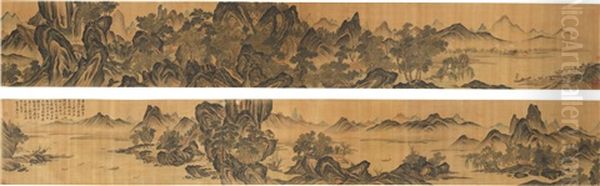 Landscape Oil Painting by  Tang Yin