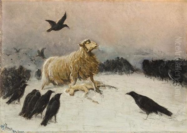 Behold! The Lamb Of God Oil Painting by Henry Ossawa Tanner