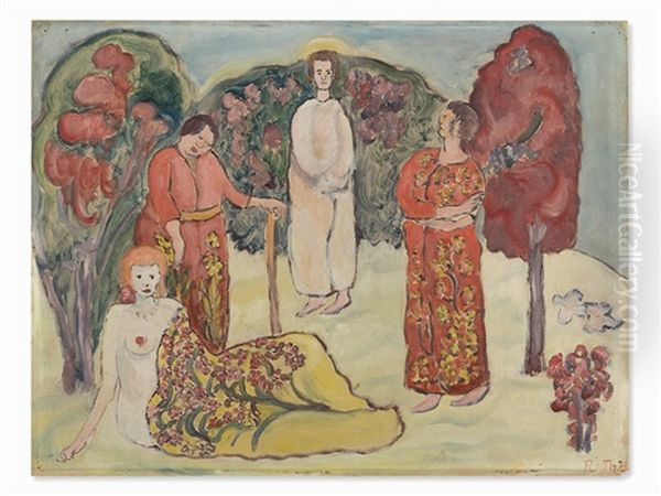 Maria Magdalena Oil Painting by Rudolph Thygesen
