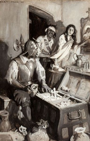 The Jewel Chest Oil Painting by Allen Tupper True