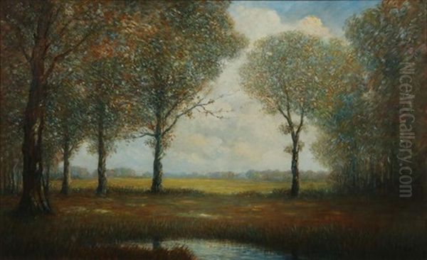 The Silent Pool Oil Painting by George van Millett
