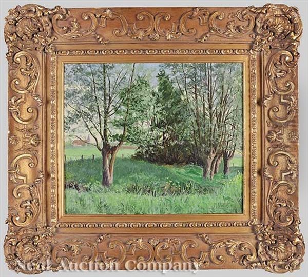 Les Saules Oil Painting by Raoul Vatan