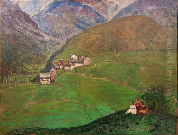 Senza Titolo Oil Painting by Giulio Romano Vercelli