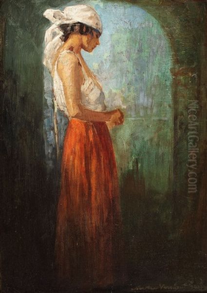 La Poarta Oil Painting by Nicolae Vermont