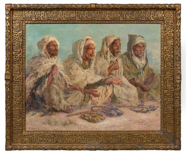 Allahou Akbar Oil Painting by Edouard Verschaffelt