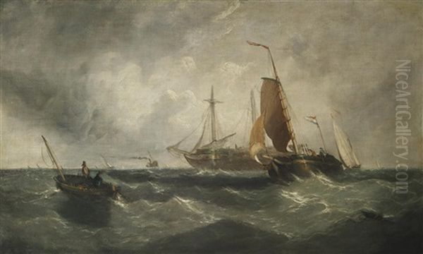 After The Storm Oil Painting by George Vincent