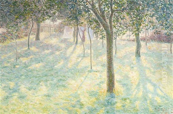 Brume Rose (1907-1908) Oil Painting by Anna de Weert
