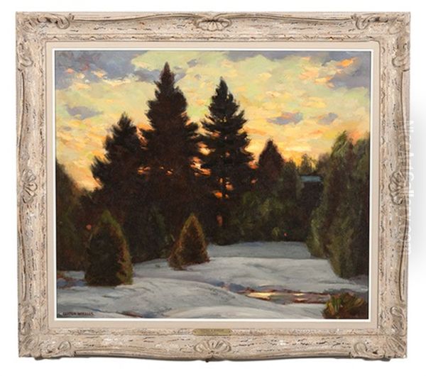 Morning Glow Oil Painting by Clifton A. Wheeler