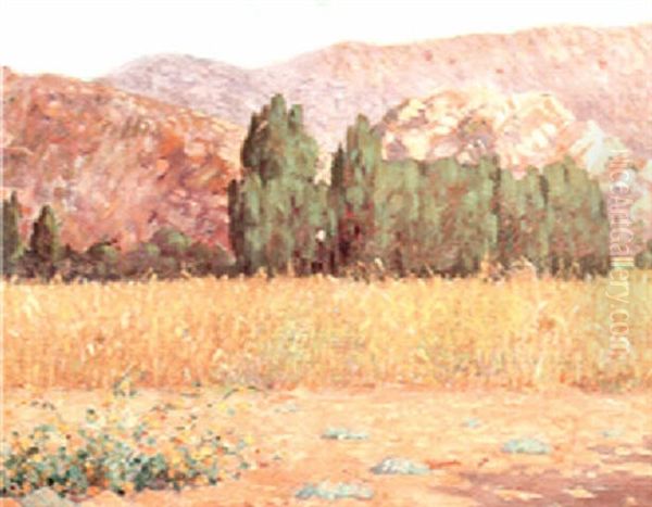 Summer Landscape Oil Painting by Max Wieczorek