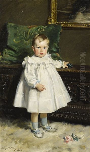 Reynolds Miller Oil Painting by Irving Ramsey Wiles