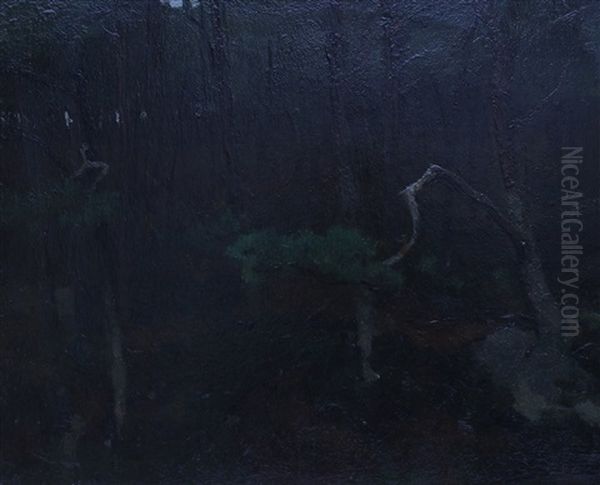 Bosinterieur Oil Painting by Willem Arnoldus Witsen