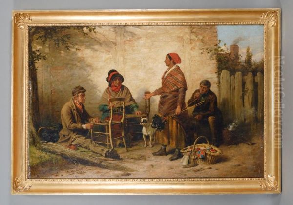 L'impagliatore
Di Sedie Oil Painting by William Bromley