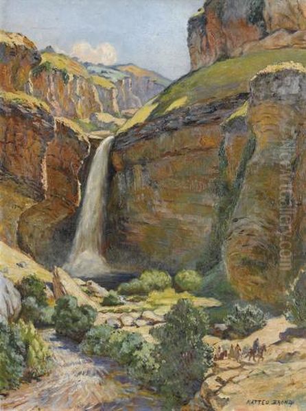 Sources De L'oumerebia Oil Painting by Matteo Brondy