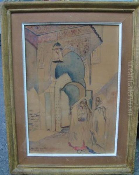 Meknes Oil Painting by Matteo Brondy