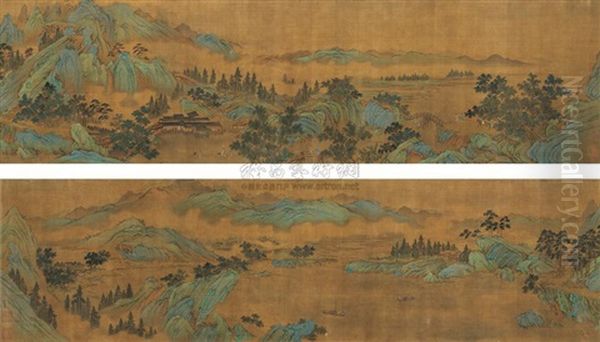 Landscape Oil Painting by  Yan Wengui