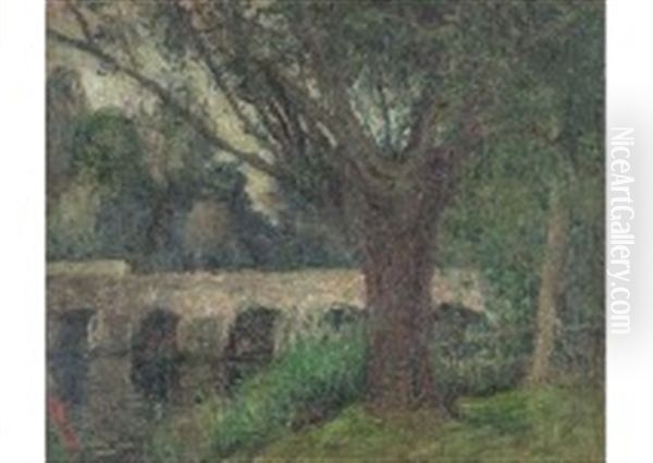 Grez-sur-loing Oil Painting by Sotaro Yasui