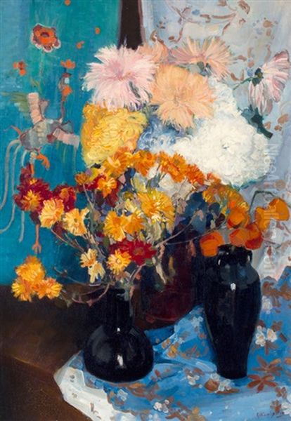 Bloemenvreugd Oil Painting by Gerrit Willan van Yperen