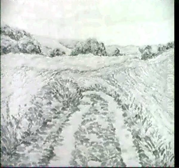 Sommer Oil Painting by Gerrit Willan van Yperen
