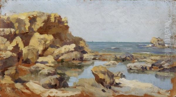 Kustenlandschaft Oil Painting by Arturo Zanieri