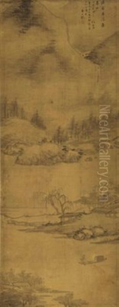 Landscape Oil Painting by  Zha Shibiao