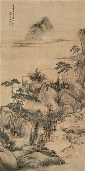 Landscape Oil Painting by  Zhang Fu