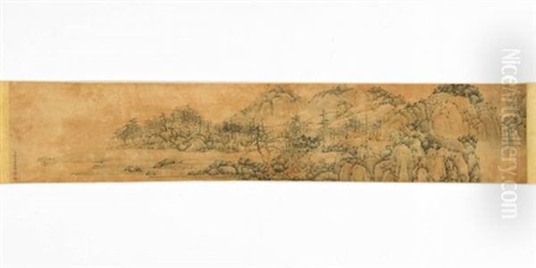 Scroll Painting Oil Painting by Zhang Zongcang