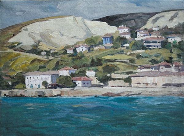 Baltchik Oil Painting by Mario Zhekov