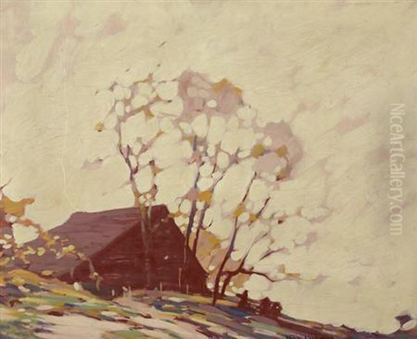 Evening, New Hampshire Oil Painting by Roy H. Brown