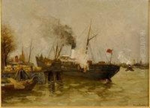 Grimsby Harbour Scene
