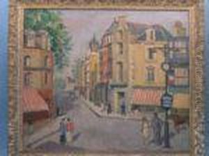 Busy Street Scene