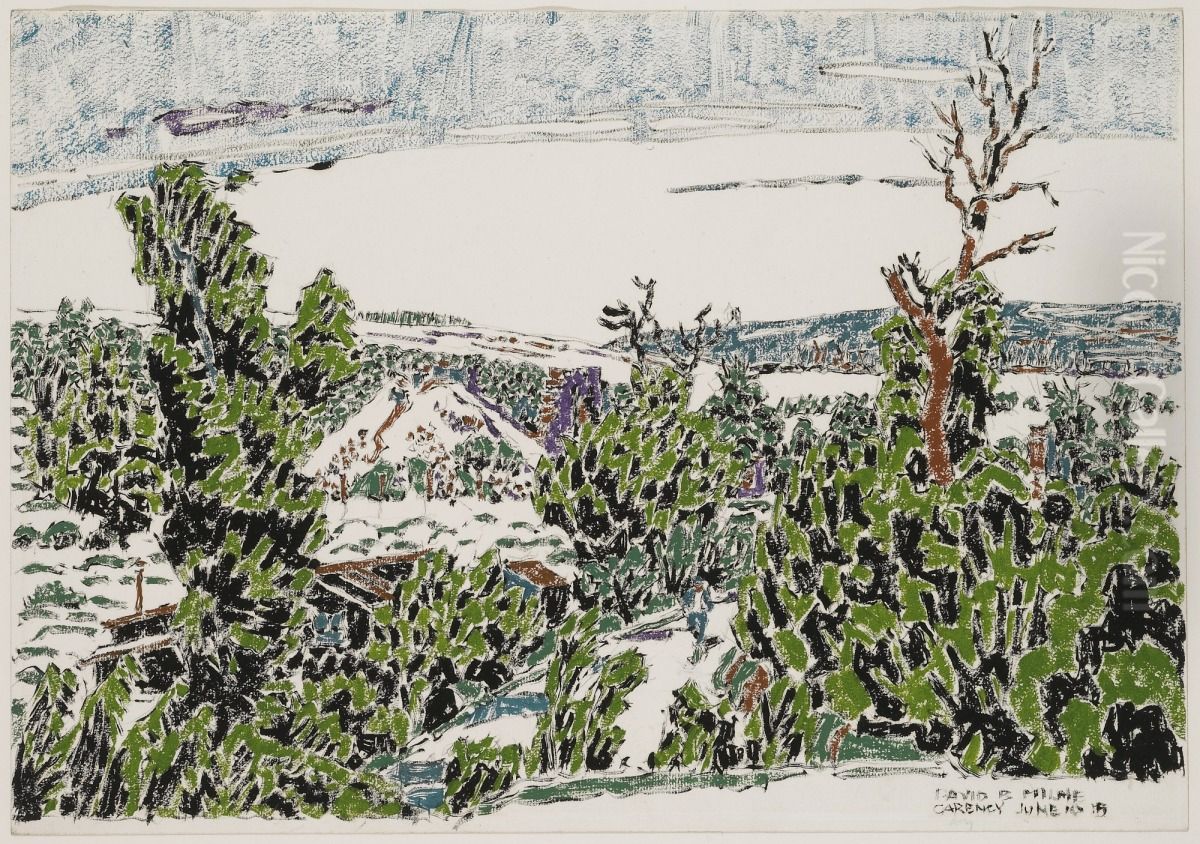 Vimy Ridge from Carency Oil Painting by David Milne Vimy Ridge from Carency Oil Painting by David Milne