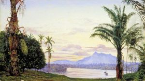 View of Matang and River, Sarawak, Borneo