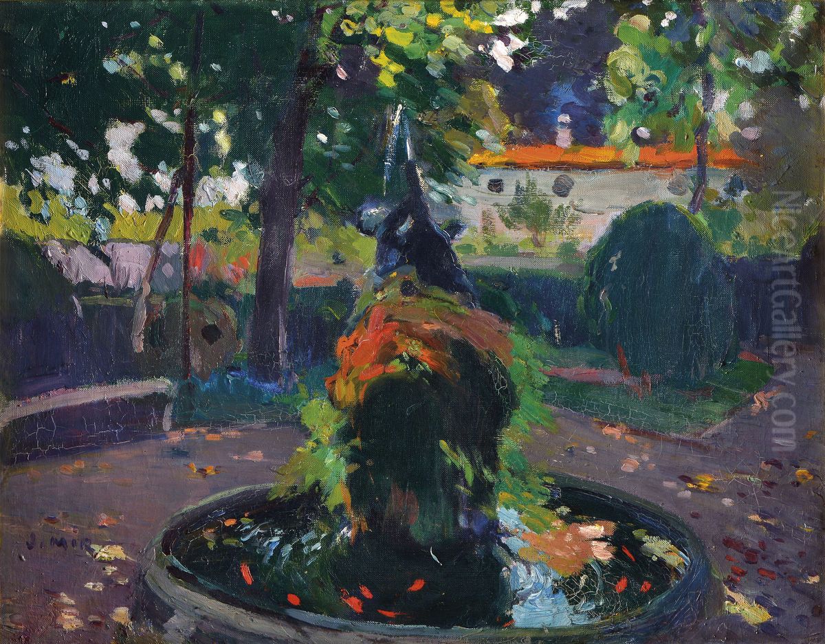The fountain Oil Painting by unknown