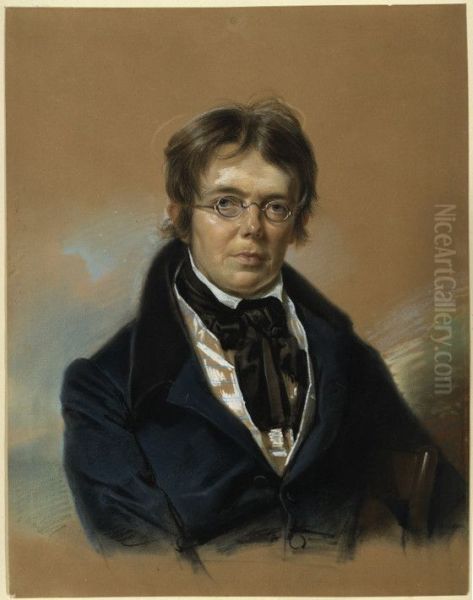Peter Christian Beuth Oil Painting by Franz Kruger