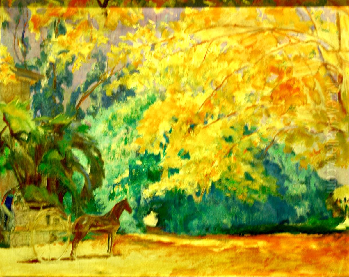 Necessidades - Casa do Regalo Oil Painting by Adriano de Sousa Lopes