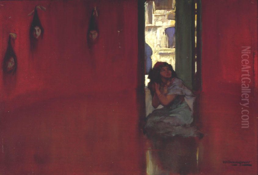 Fatima Oil Painting by William Breakspeare