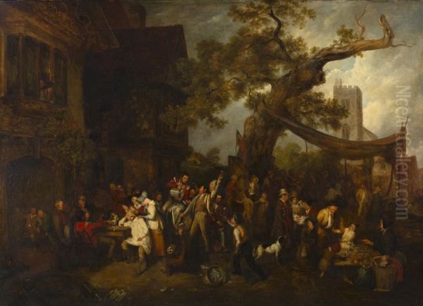The New Recruit Oil Painting by Thomas Webster