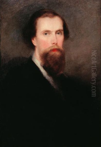 Self-portrait Oil Painting by Luis de Miranda Pereira de Meneses