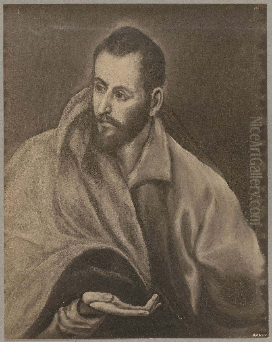 St. James the Greater (Henke) Oil Painting by El Greco St. James the Greater (Henke) Oil Painting by El Greco
