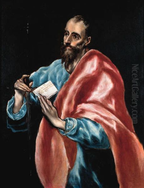 Saint Paul Oil Painting by El Greco
