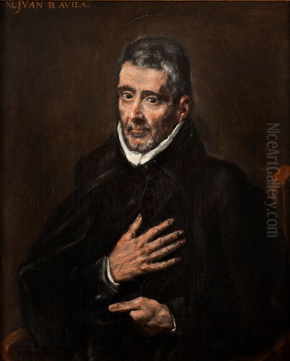 San Juan de Avila Oil Painting by El Greco