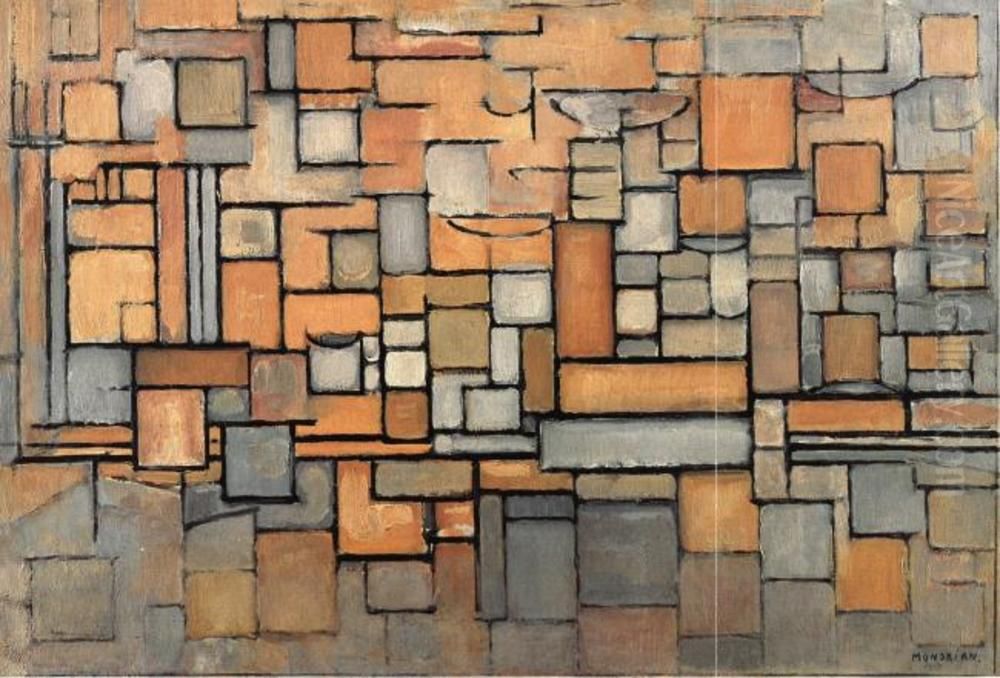 Gemalde no.I Oil Painting by Piet Mondrian Gemalde no.I Oil Painting by Piet Mondrian