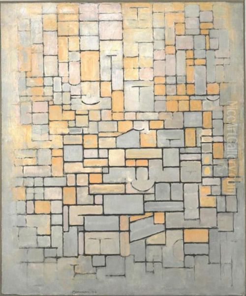 Tableau no.I Oil Painting by Piet Mondrian