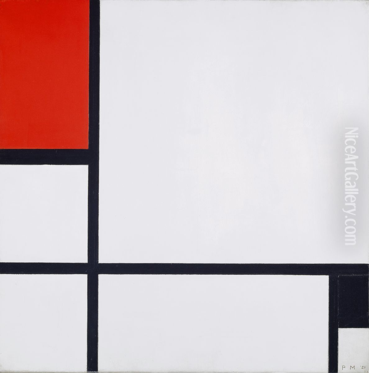 Composition no. I Oil Painting by Piet Mondrian